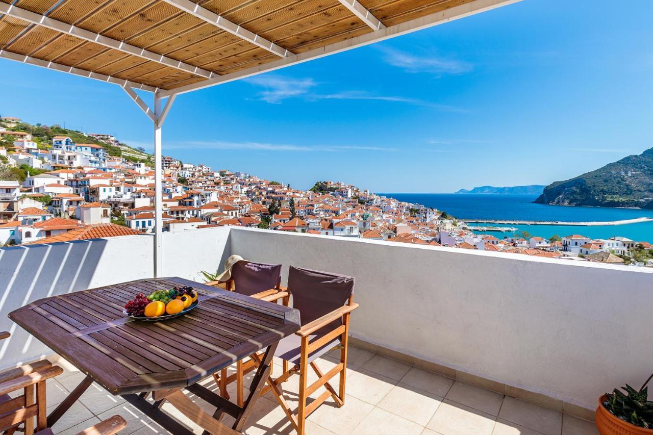 The Maritime House Villa Skopelos Eksteriør billede
